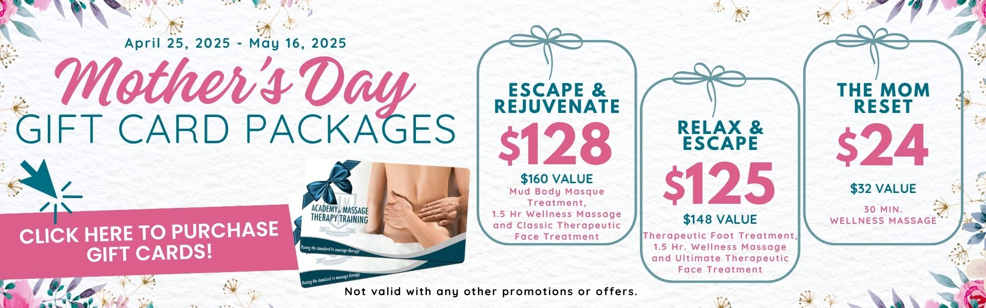 Mother's Day Packages Mobile Banner 2026 Mother's Day Packages Mobile Banner 2026