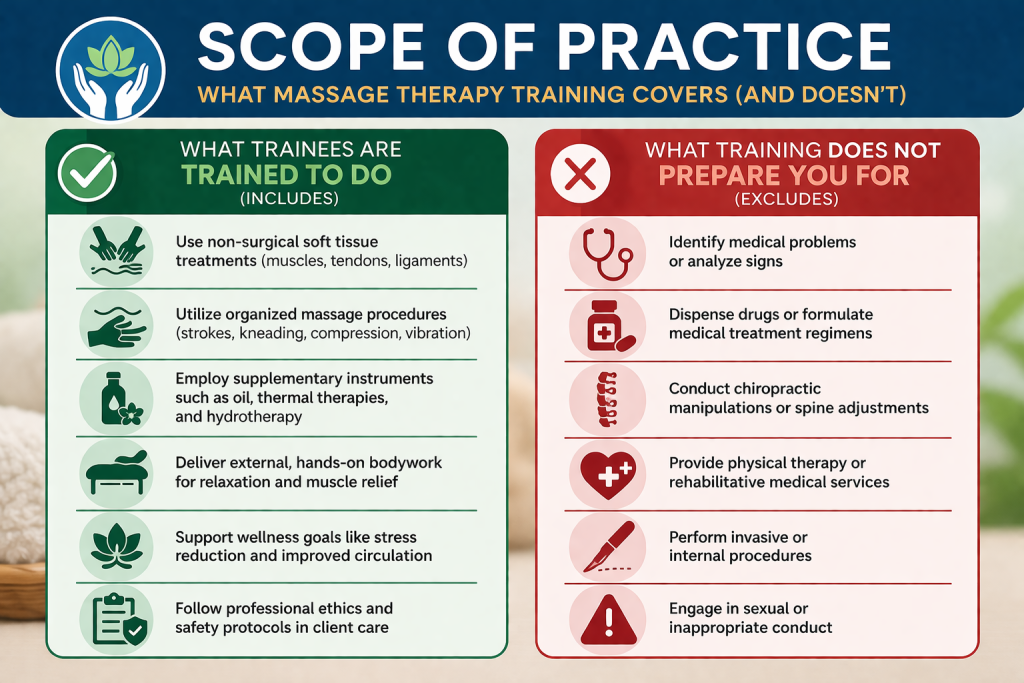 Massage therapy training
